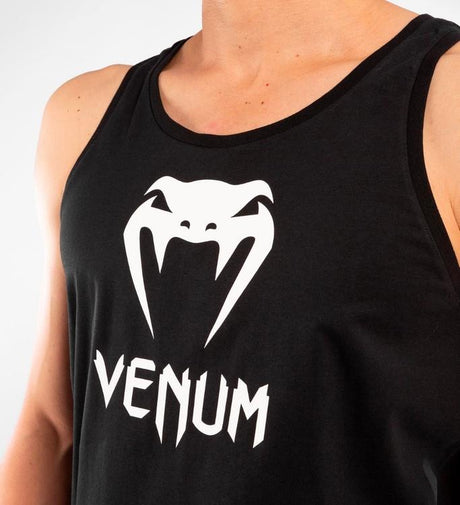 Venum Classic Tanktop - Zwart/Wit - T-Shirt