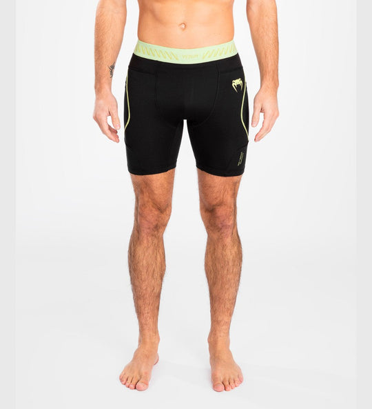 Venum Compressie Shorts Fusion 2.0 - Zwart/Geel