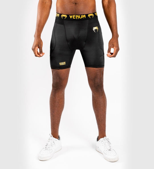 Venum Compressie Shorts G Fit - Zwart/Goud
