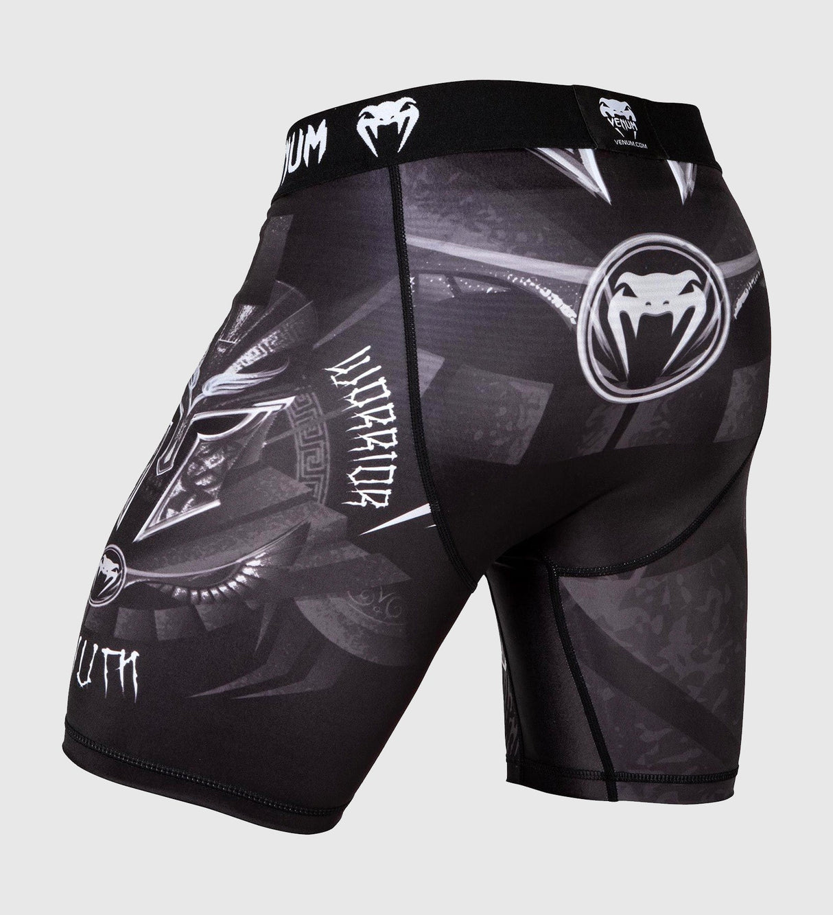 Venum Compressie Shorts Gladiator 3.0 - Zwart/Grijs/Wit - Compressie Shorts