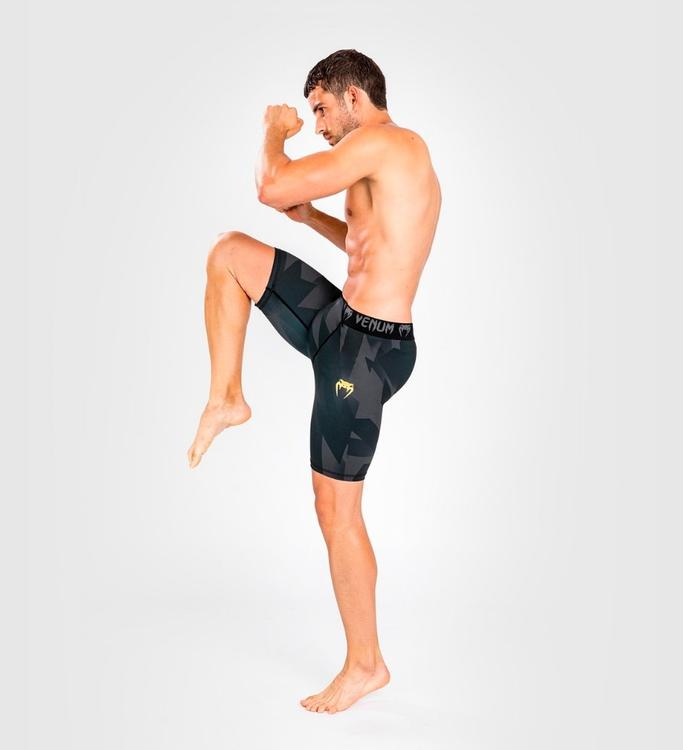 Venum Compressie Shorts Razor - Zwart/Goud - Compressie Shorts