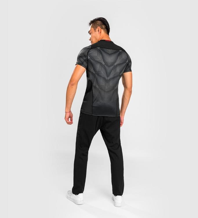 Venum Dry Tech T-shirt Phantom - Zwart/Grijs/Rood - T-Shirt