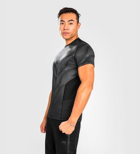 Venum Dry Tech T-shirt Phantom - Zwart/Grijs/Rood - T-Shirt