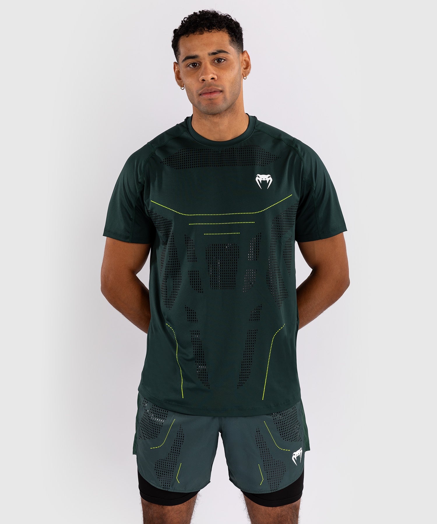 Venum Dry Tech T-Shirt Technical 3.0 - Bosgroen
