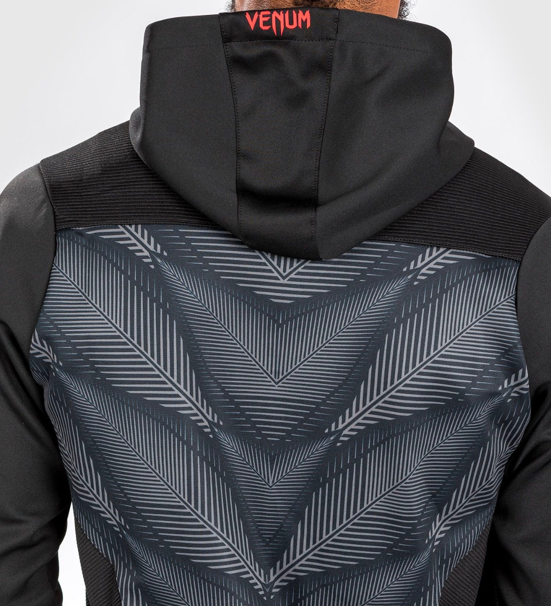 Venum Hoodie Phantom - Zwart/Grijs/Rood - Truien & Vesten