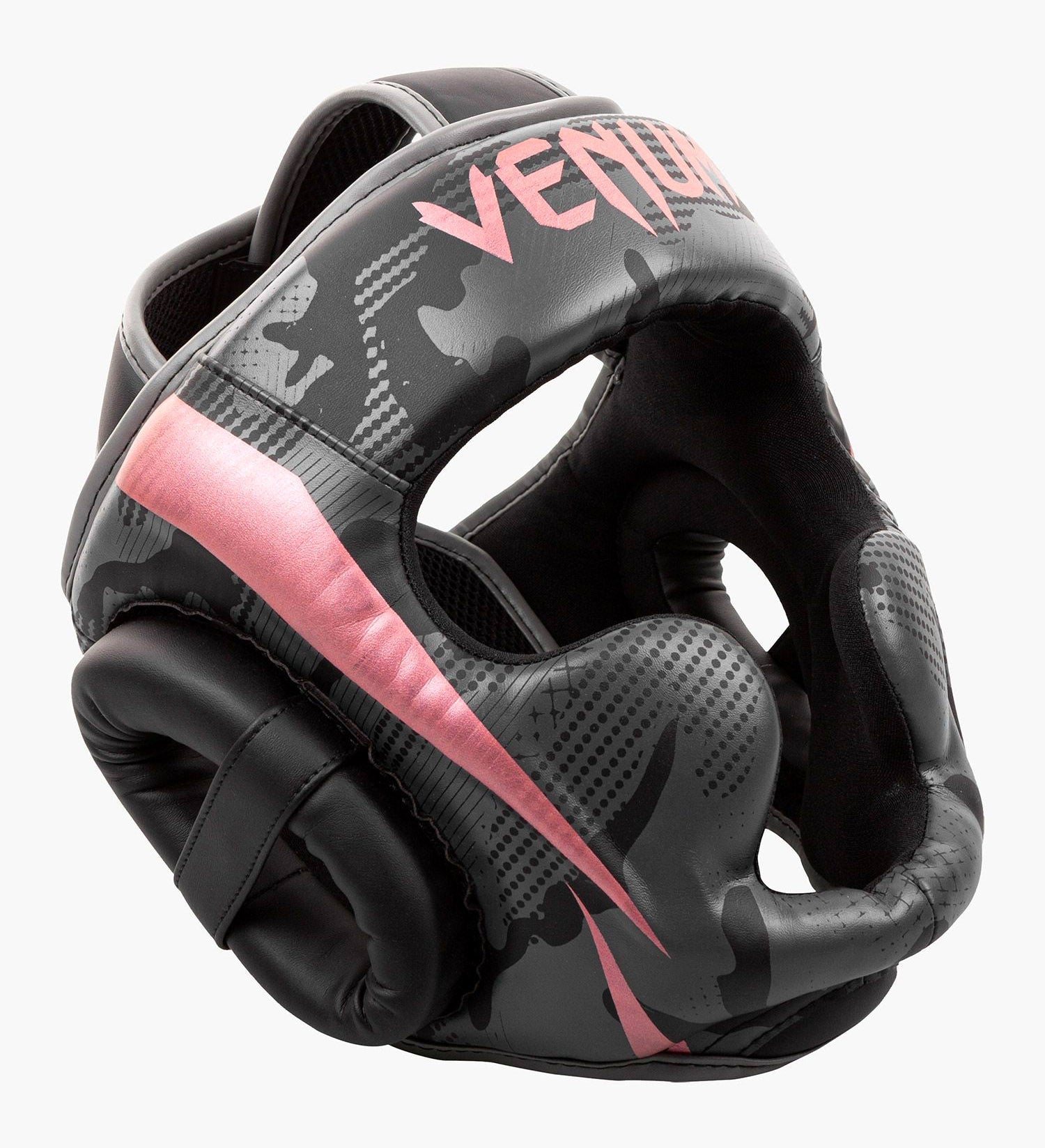 Venum Hoofdbeschermer Elite - Camo Grijs/Roze - Hoofdbeschermers