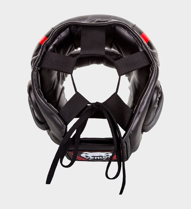 Casque de boxe Venum Elite Iron – Noir/Rouge/Blanc – Casques de boxe