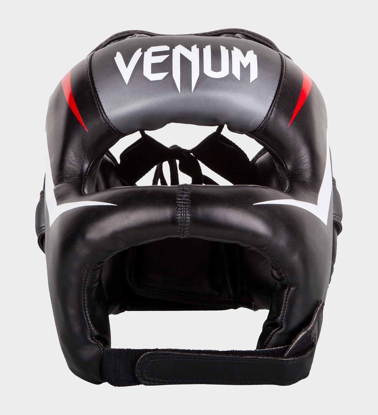 Venum Hoofdbeschermer Elite Iron - Zwart/Rood/Wit - Hoofdbeschermers