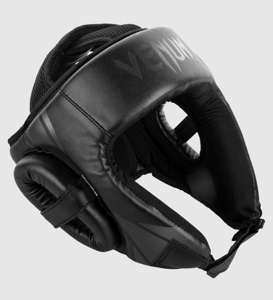 Venum Hoofdbeschermer 'Open Face' Challenger - Zwart