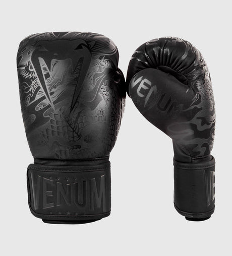 Venum (Kick)Bokshandschoenen Dragon’s Flight - Zwart - (Kick)Bokshandschoenen