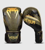 Venum (Kick)Bokshandschoenen Impact - Kaki Groen/Goud/Zwart - (Kick)Bokshandschoenen