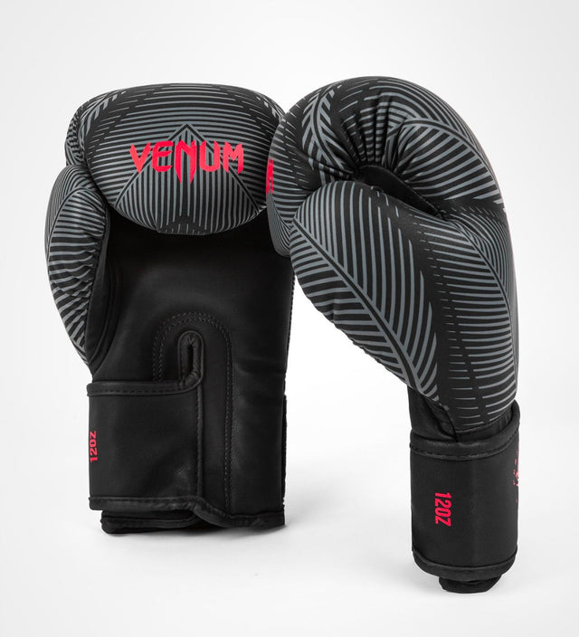 Boxerské rukavice Venum Phantom – Černé/Šedé/Červené