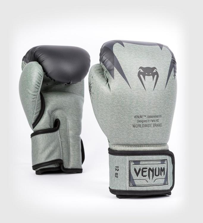 Venum (Kick)Bokshandschoenen Stone - Mineraal Groen - (Kick)Bokshandschoenen