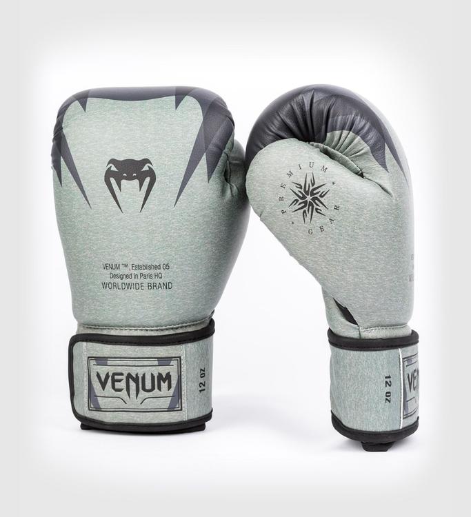 Venum (Kick)Bokshandschoenen Stone - Mineraal Groen - (Kick)Bokshandschoenen