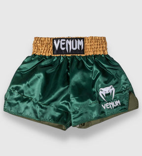 Venum Kickboks Broekje Classic 2.0 - Groen/Goud/Wit - Shorts