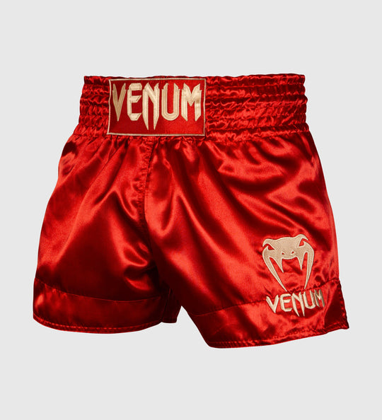 Venum Kickboks Broekje Classic - Rood/Goud