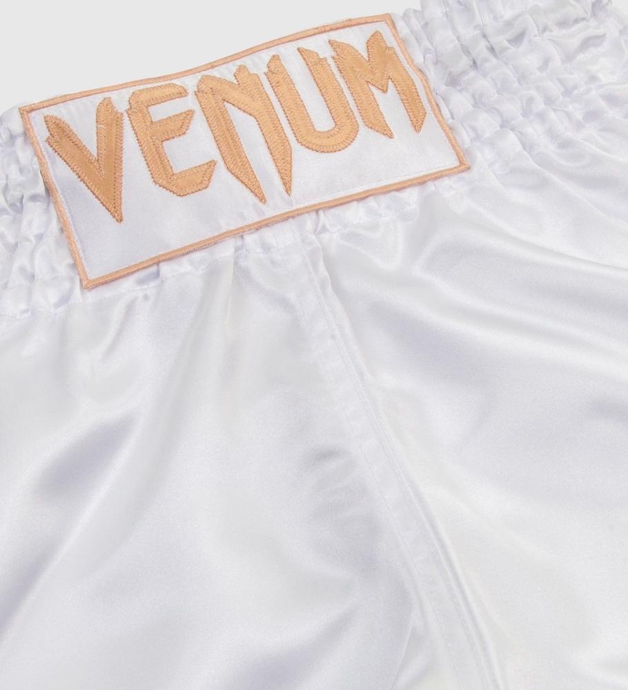 Venum Kickboks Broekje Classic - Wit/Goud - Shorts