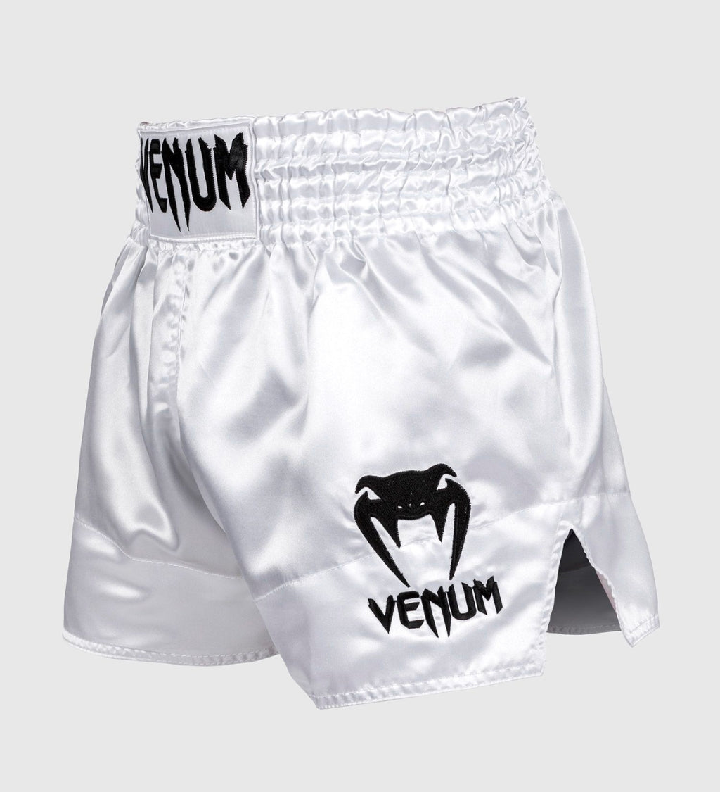 Venum Kickboks Broekje Classic - Wit/Zwart - Shorts