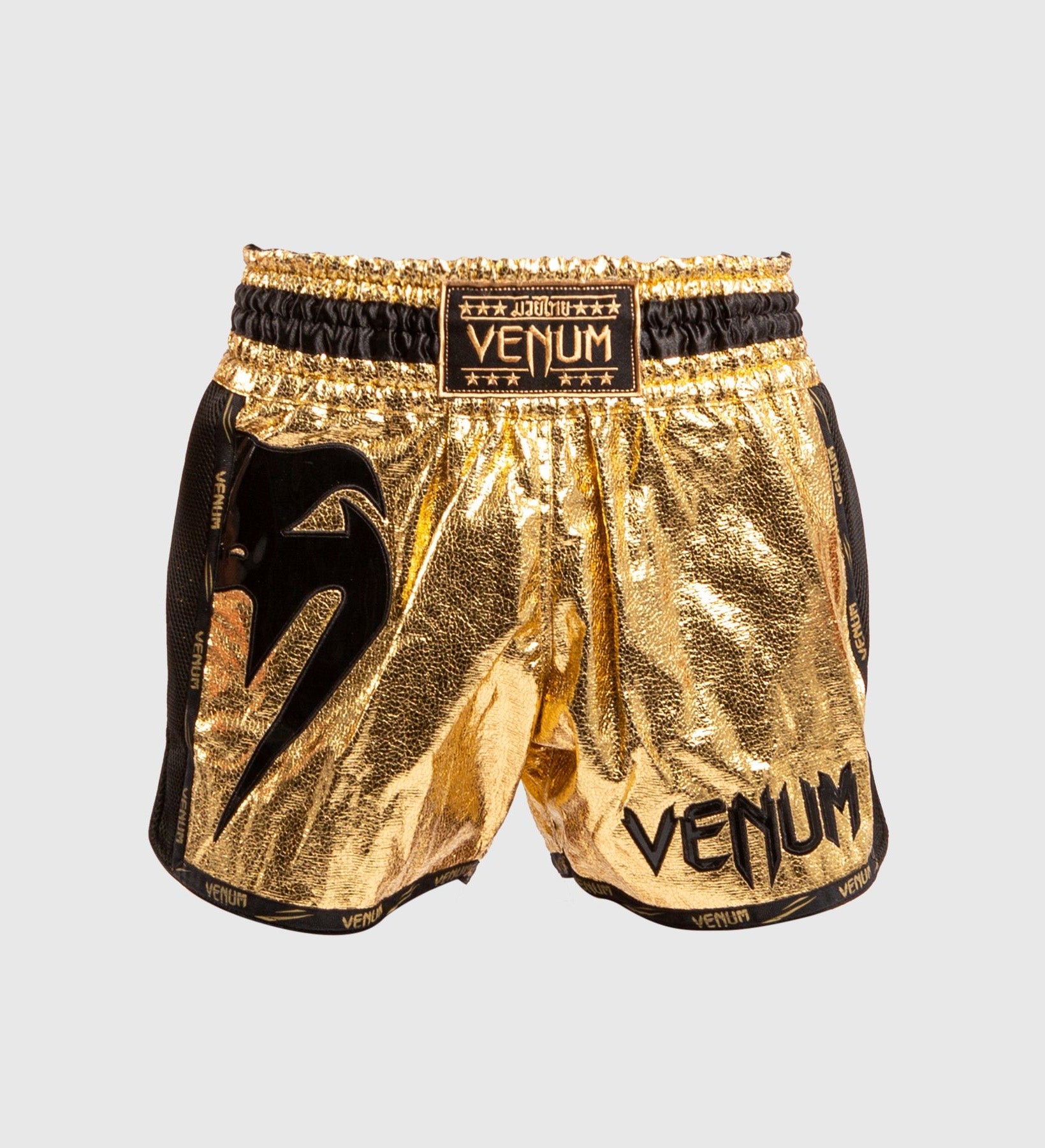 Venum Kickboks Broekje Giant Foil - Goud/Zwart - Shorts