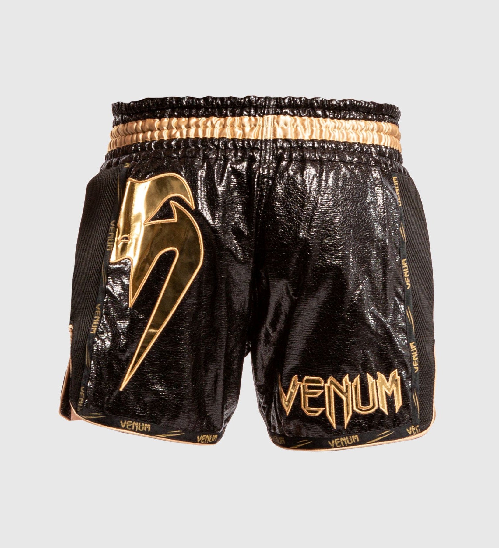 Venum Kickboks Broekje Giant Foil - Zwart/Goud - Shorts