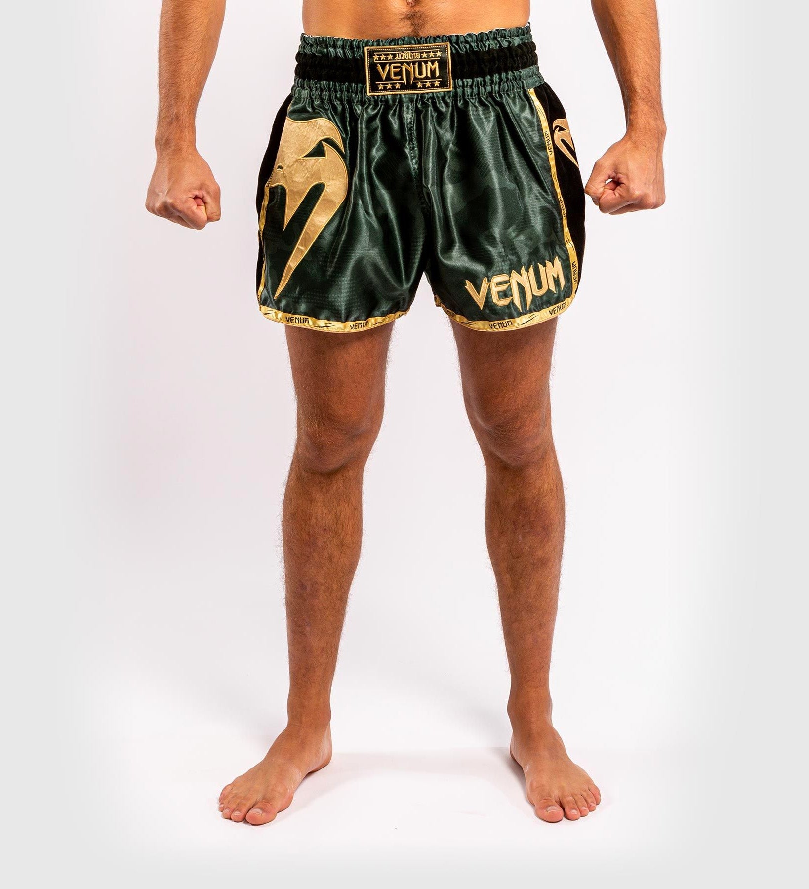 Venum Kickboks Broekje Giant - Groen/Camo - Shorts