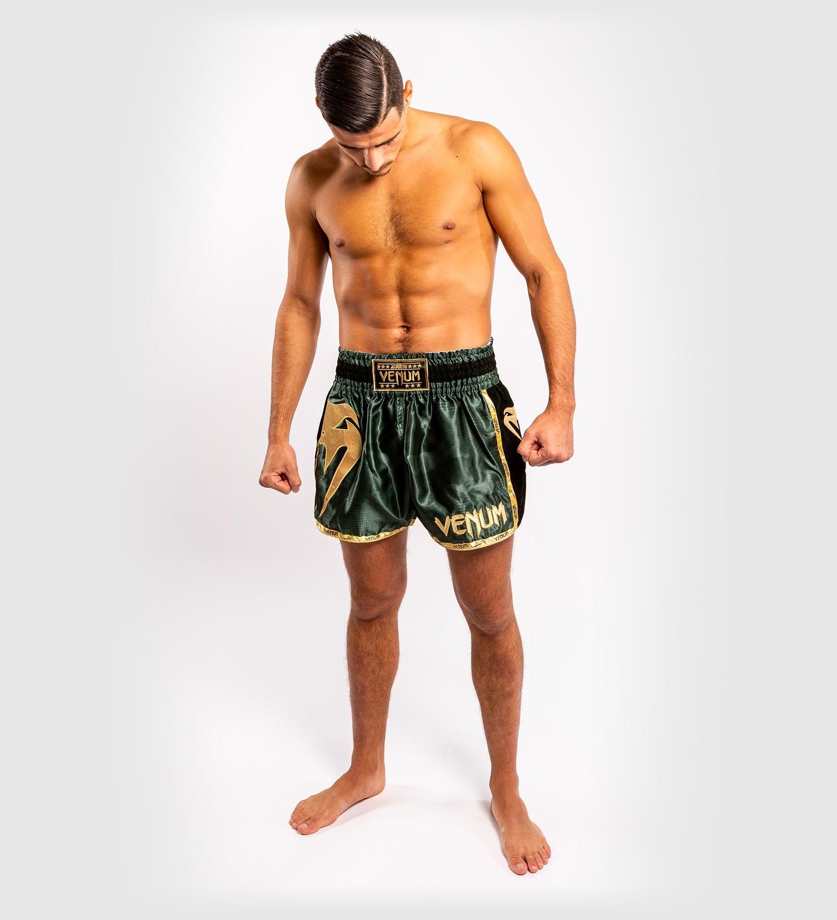 Venum Kickboks Broekje Giant - Groen/Camo - Shorts