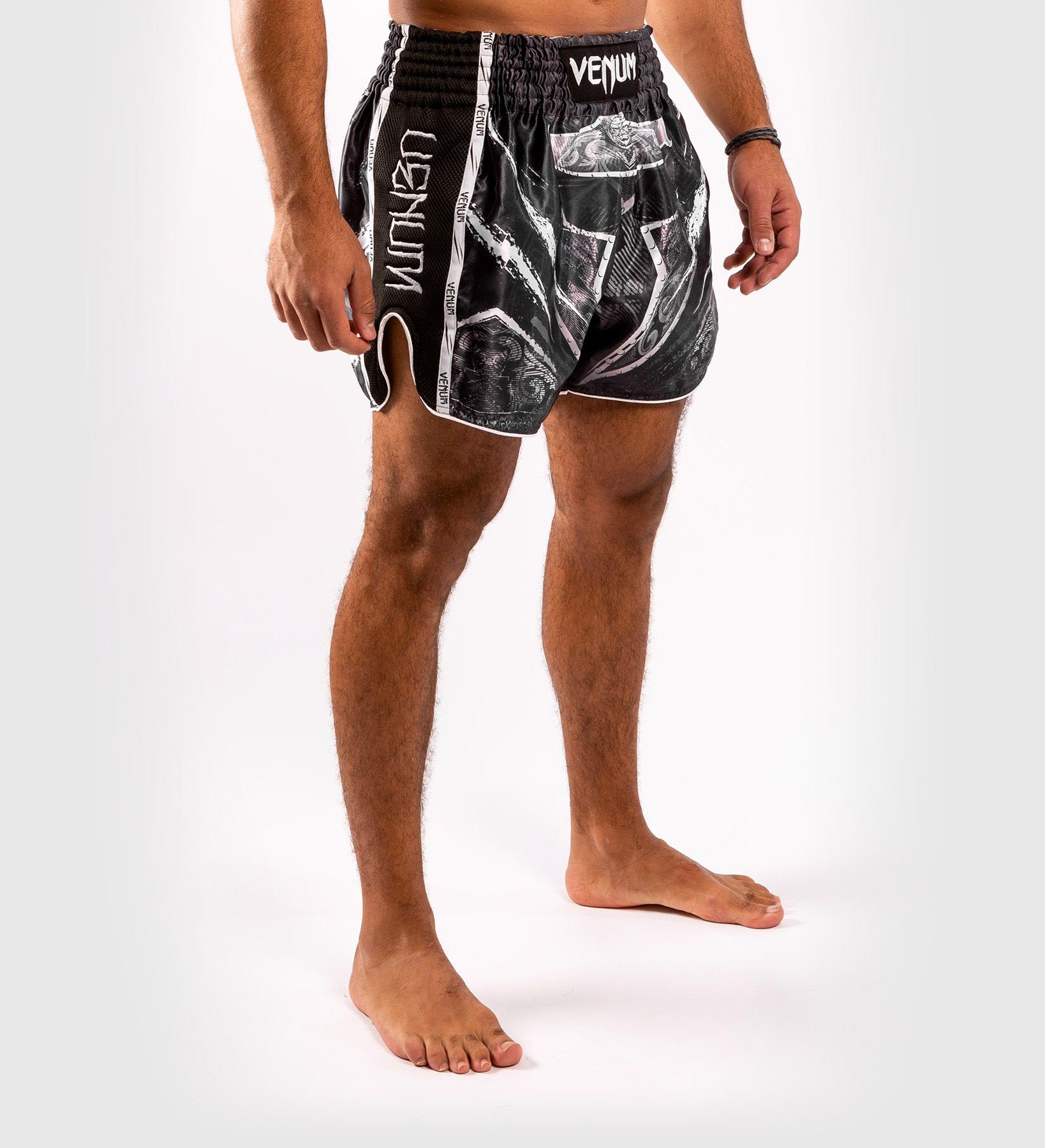 Venum Kickboks Broekje GLDTR 4.0 - Zwart/Grijs - Shorts