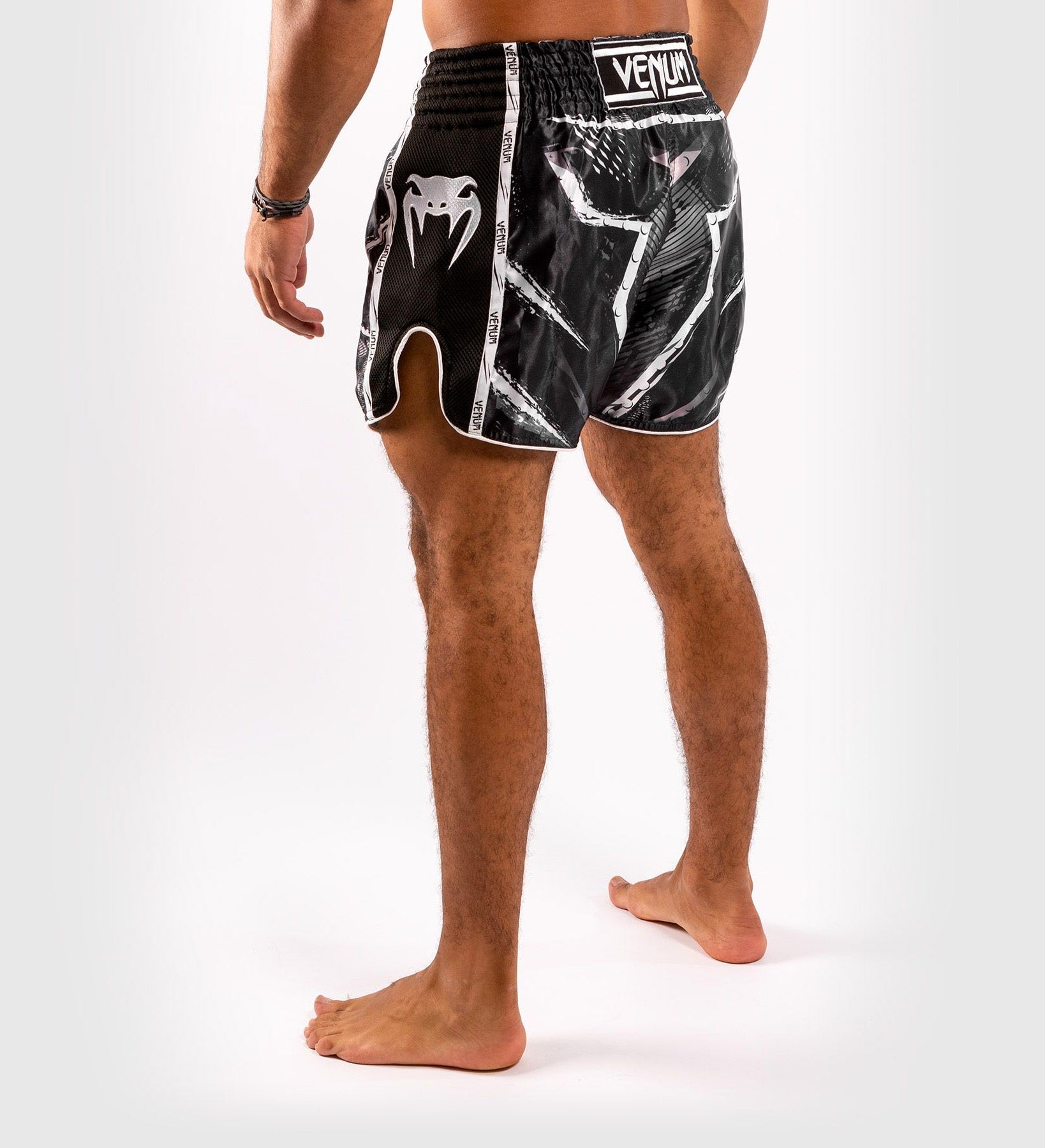 Venum Kickboks Broekje GLDTR 4.0 - Zwart/Grijs - Shorts