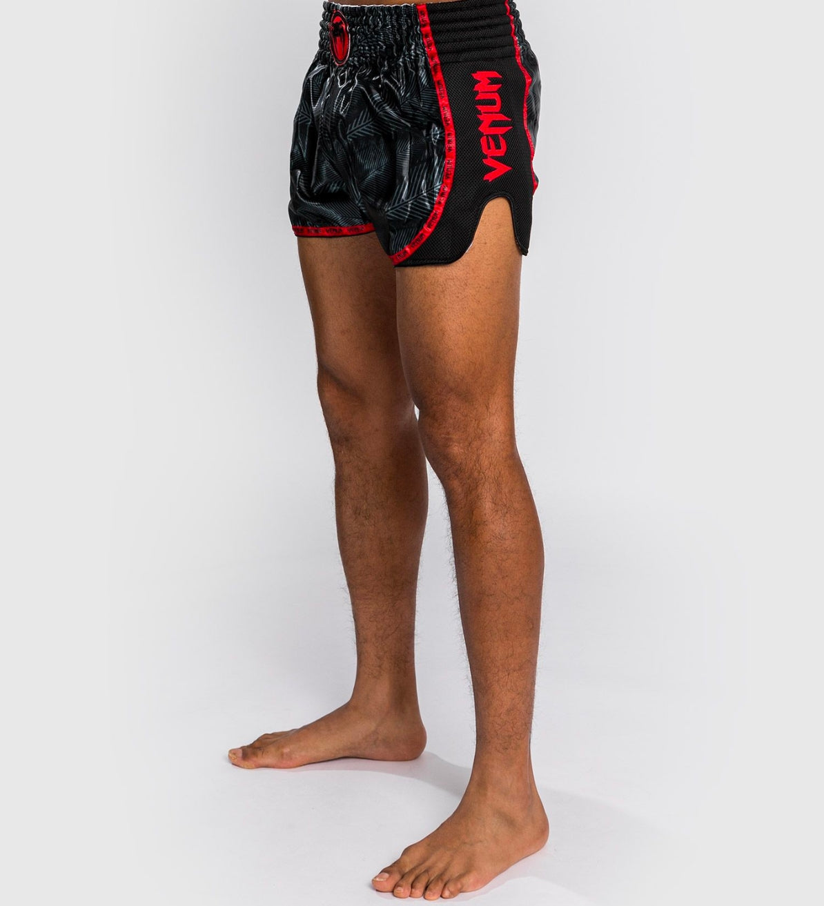 Venum Kickboks Broekje Phantom - Zwart/Grijs/Rood - Shorts