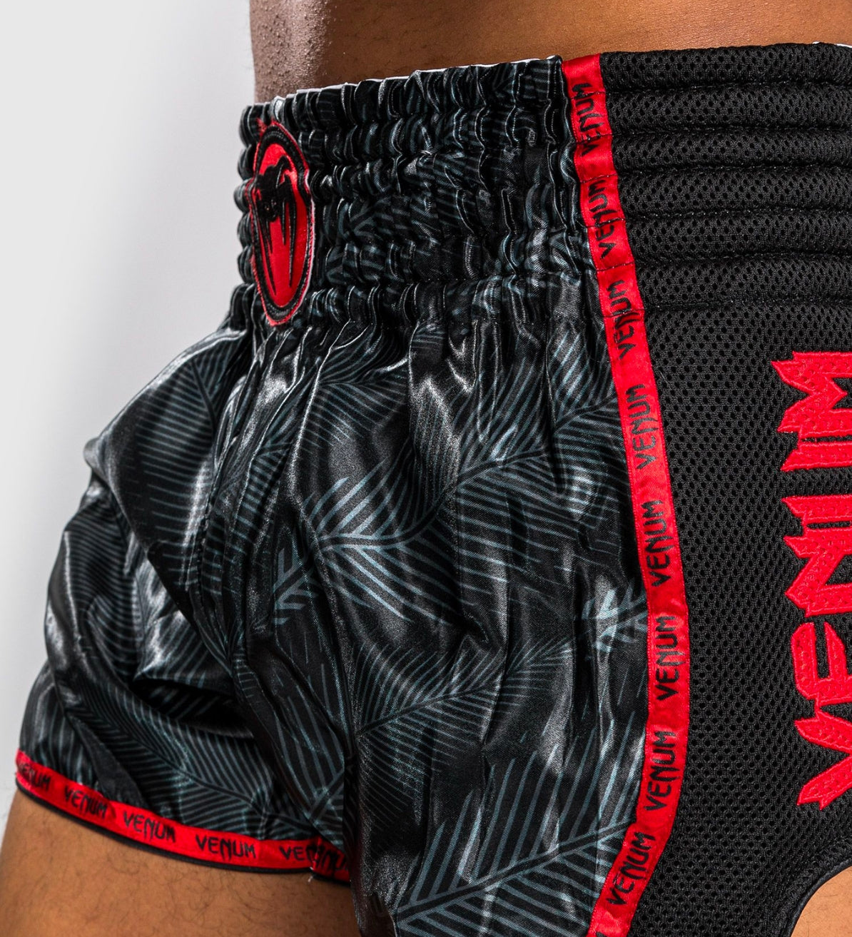 Venum Kickboks Broekje Phantom - Zwart/Grijs/Rood - Shorts