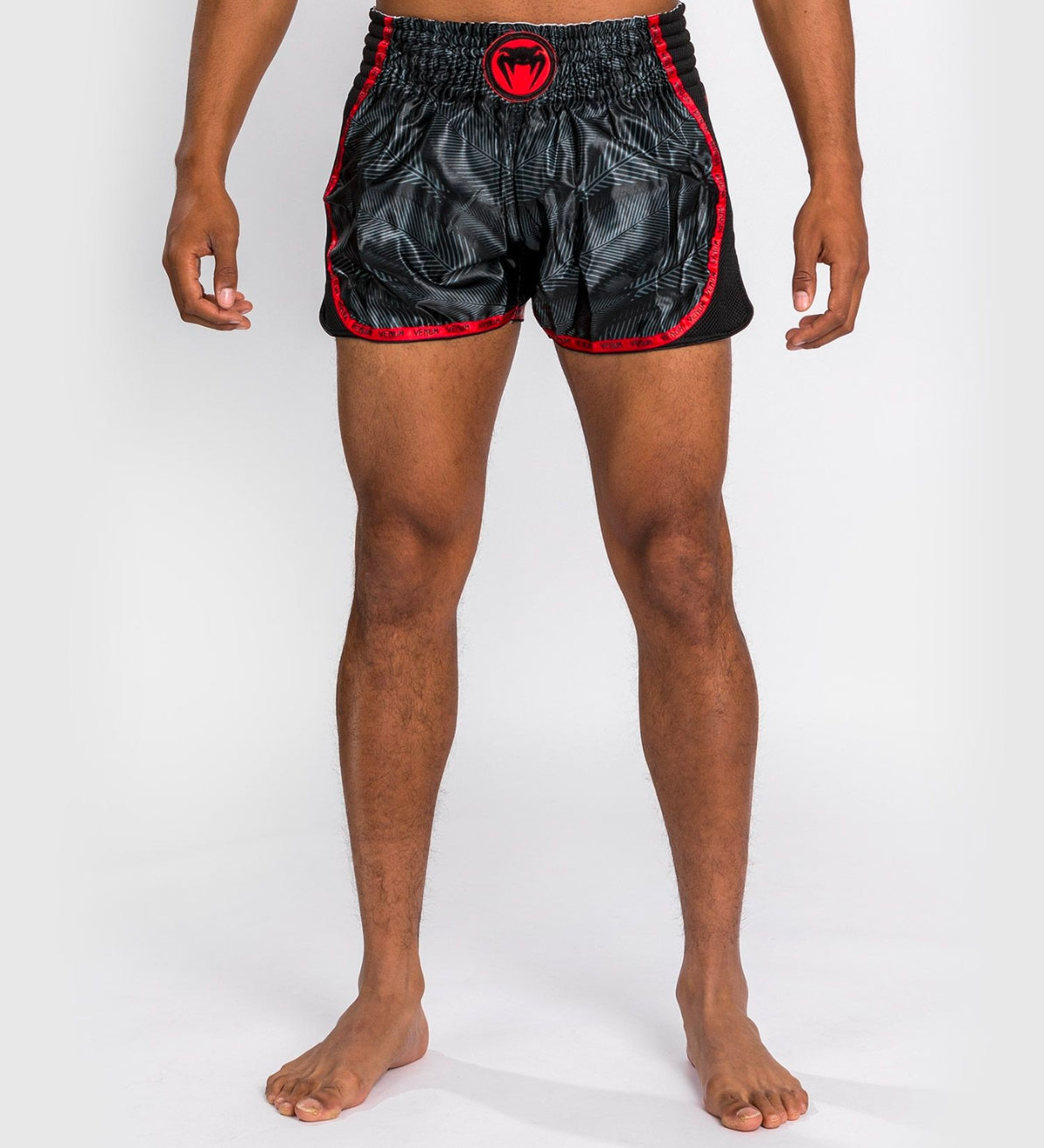 Venum Kickboks Broekje Phantom - Zwart/Grijs/Rood - Shorts