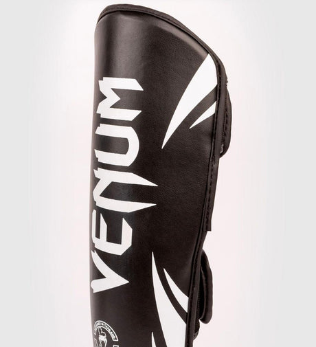 Venum Kickboks Scheenbeschermers Challenger Kids - Zwart/Wit - Scheenbeschermers