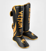 Venum Kickboks Scheenbeschermers Challenger - Zwart/Goud - Scheenbeschermers