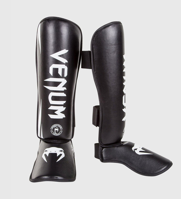 Venum Kickboks Scheenbeschermers Challenger - Zwart/Wit