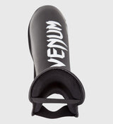 Venum Kickboks Scheenbeschermers Challenger - Zwart/Wit - Scheenbeschermers