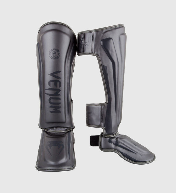 Venum Kickboks Scheenbeschermers Elite - Grijs