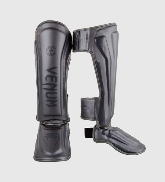 Venum Kickboks Scheenbeschermers Elite - Grijs