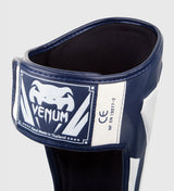 Venum Kickboks Scheenbeschermers Elite - Navy Blauw/Wit - Scheenbeschermers