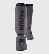 Venum Kickboks Scheenbeschermers Kontact - Grijs/Zwart - Scheenbeschermers