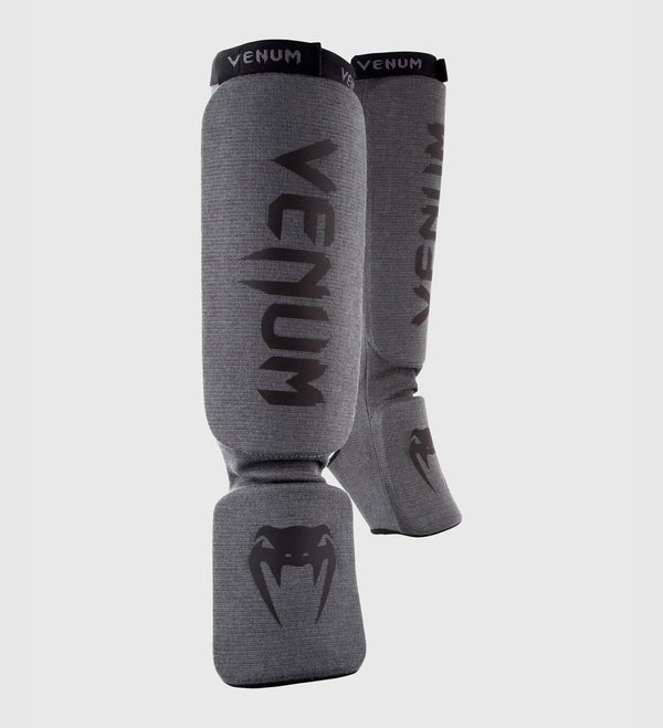 Venum Kickboks Scheenbeschermers Kontact - Grijs/Zwart