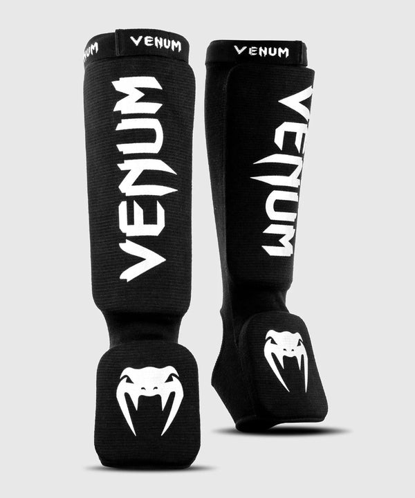 Venum Kickboks Scheenbeschermers Kontact - Zwart/Wit