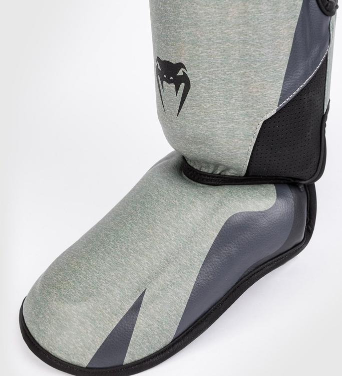 Venum Kickboks Scheenbeschermers Stone - Mineraal Groen - Scheenbeschermers