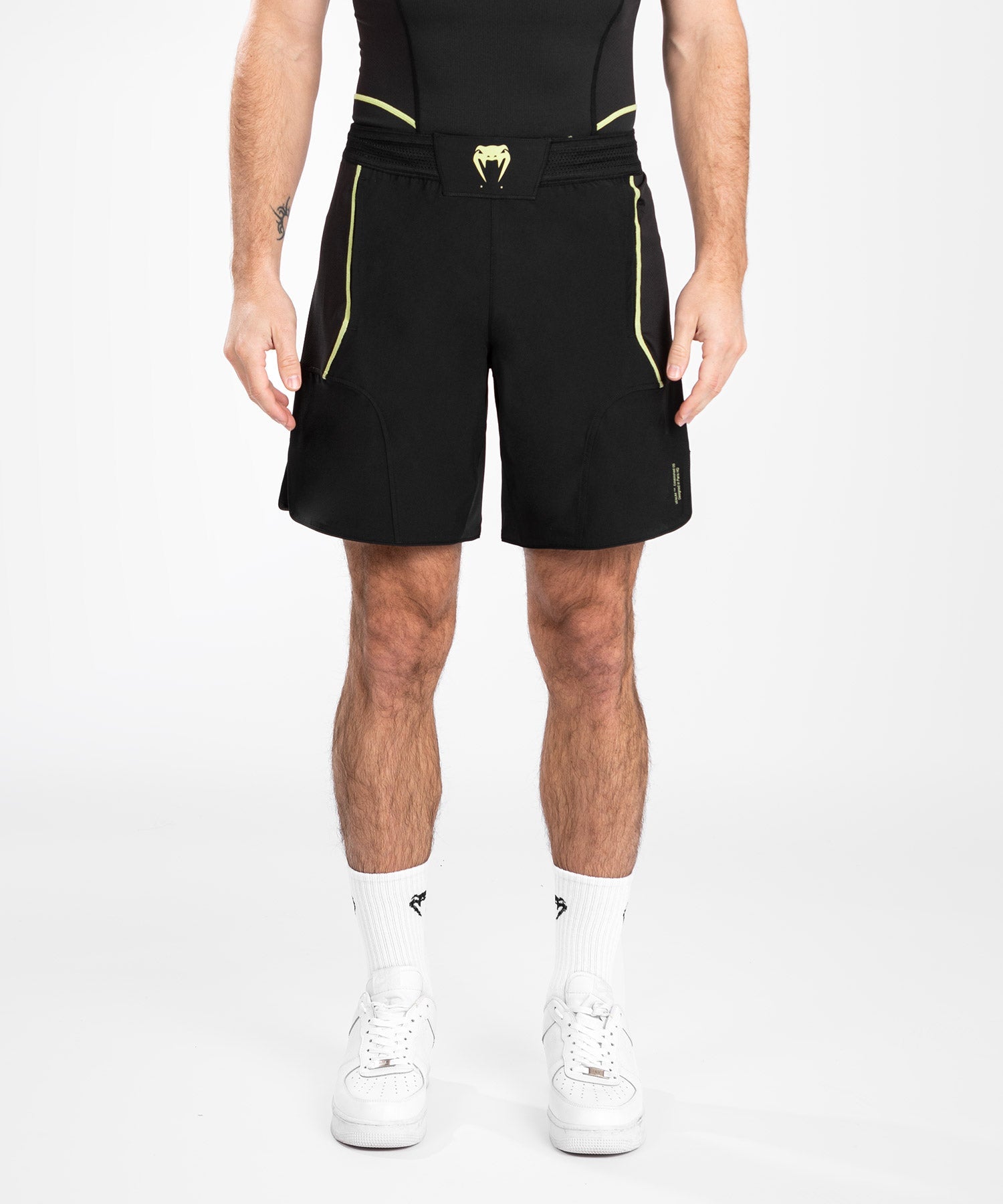 Venum MMA Broekje Fusion 2.0 - Zwart/Geel - Shorts