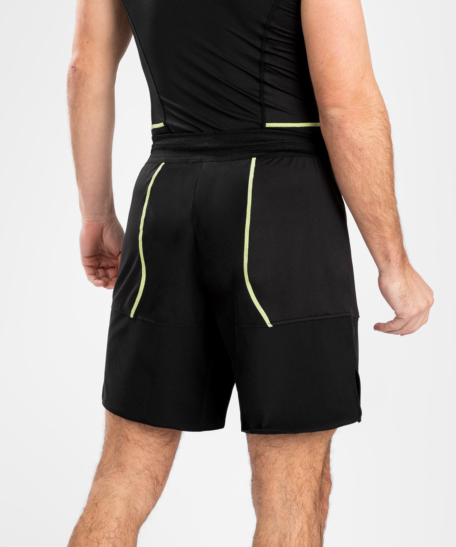 Venum MMA Broekje Fusion 2.0 - Zwart/Geel - Shorts