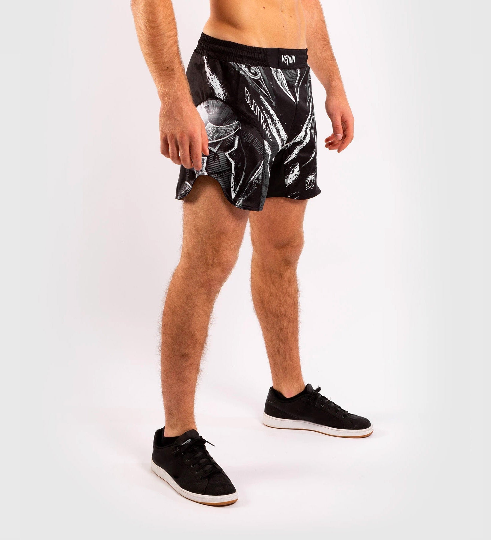 Venum MMA Broekje GLDTR 4.0 - Zwart/Grijs - Shorts