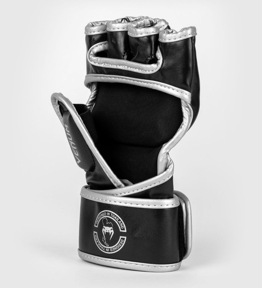 Venum MMA Handschoenen Challenger 2.0 - Zwart/Zilver - MMA Handschoenen