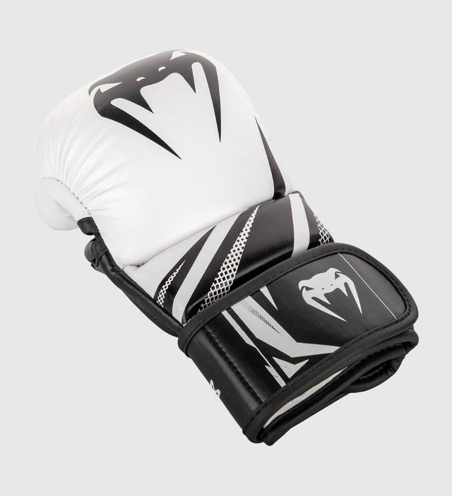 Rękawice MMA Venum Challenger Sparring 3.0 – Białe/Czarne