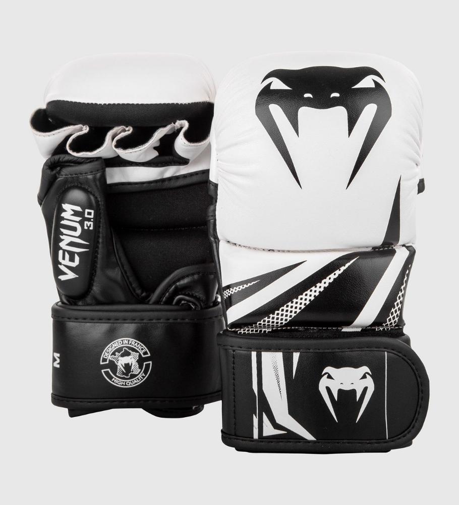 Venum MMA Handschoenen Challenger Sparring 3.0 - Wit/Zwart - MMA Handschoenen