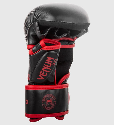 Venum MMA Handschoenen Challenger Sparring 3.0 - Zwart/Rood - MMA Handschoenen