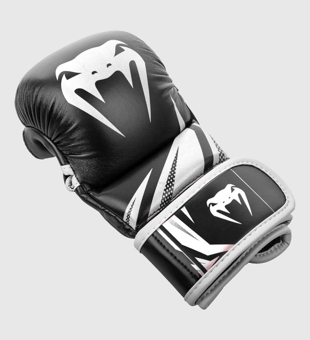 Rękawice MMA Venum Challenger Sparring 3.0 – Czarne/Białe – Rękawice MMA sparingowe